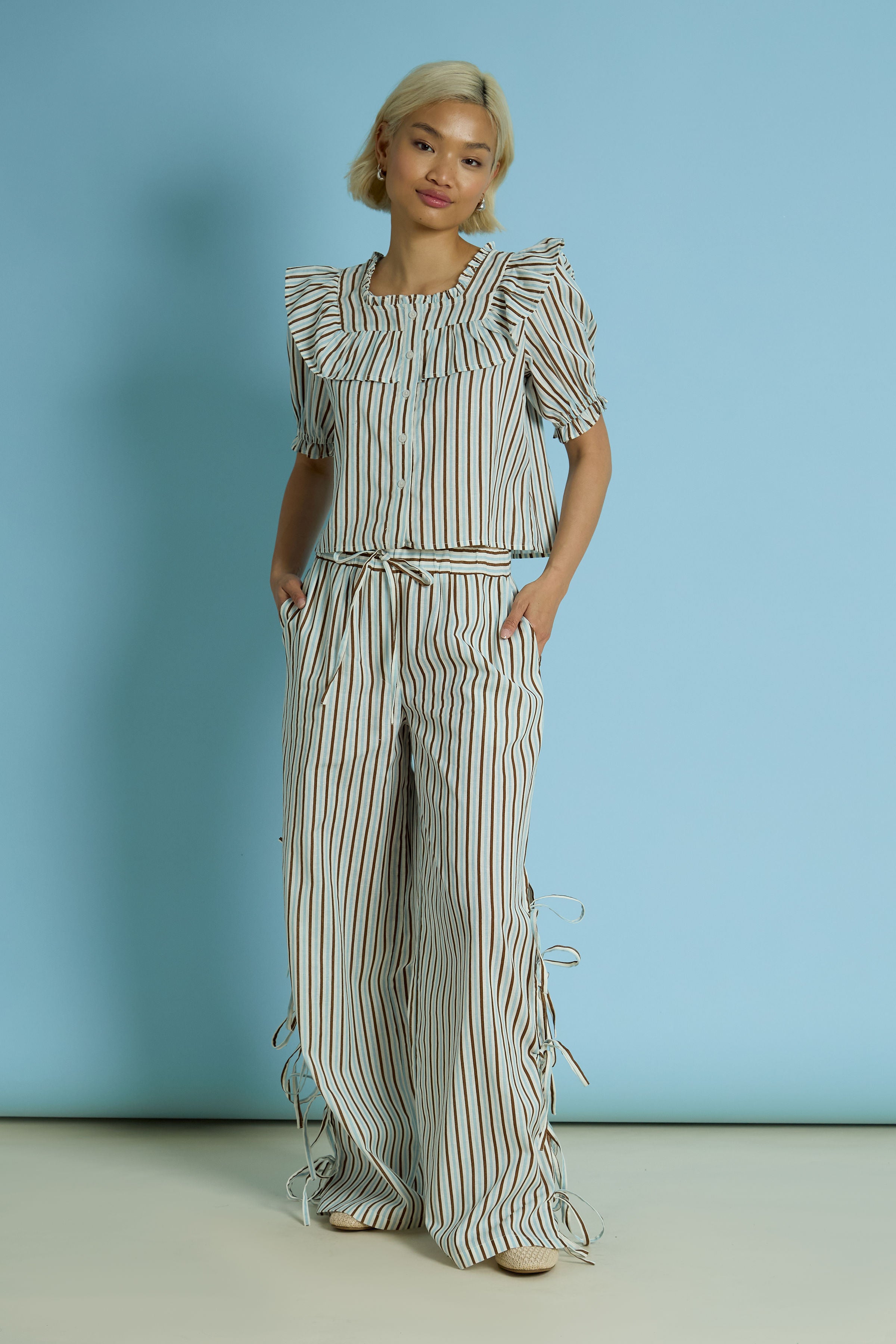 Elsie Stripe Trousers