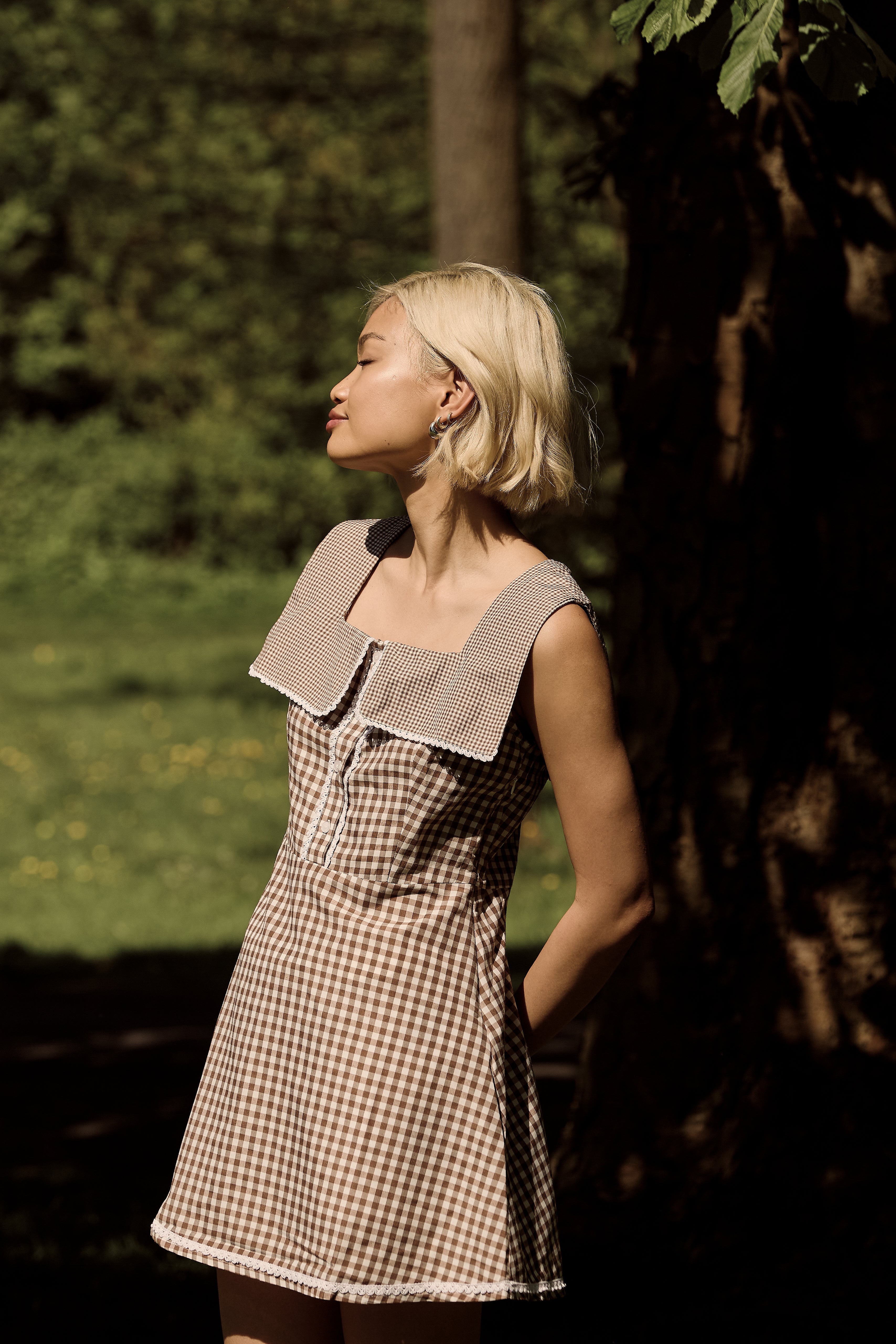 June Mini Gingham Dress
