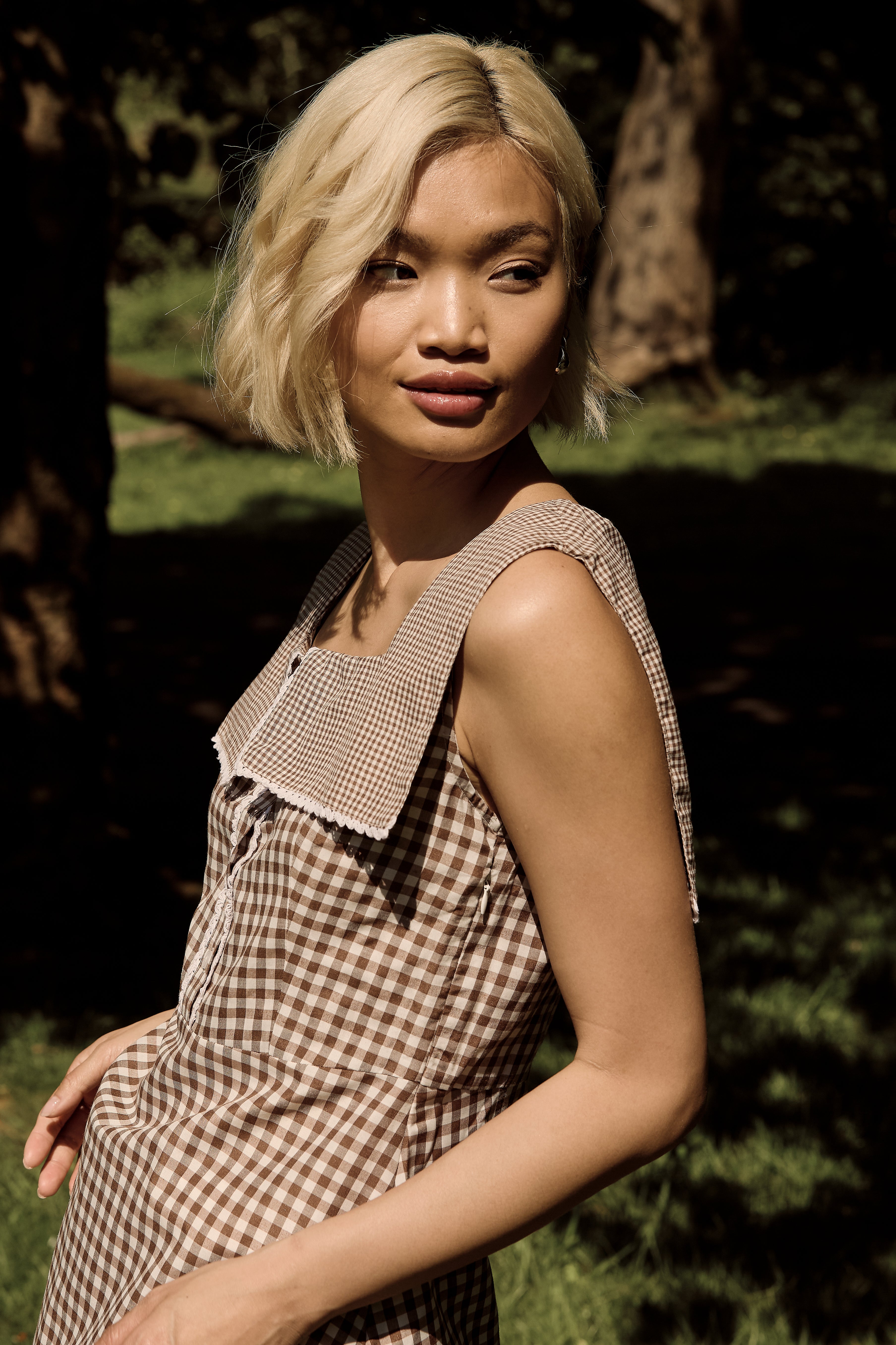 June Mini Gingham Dress