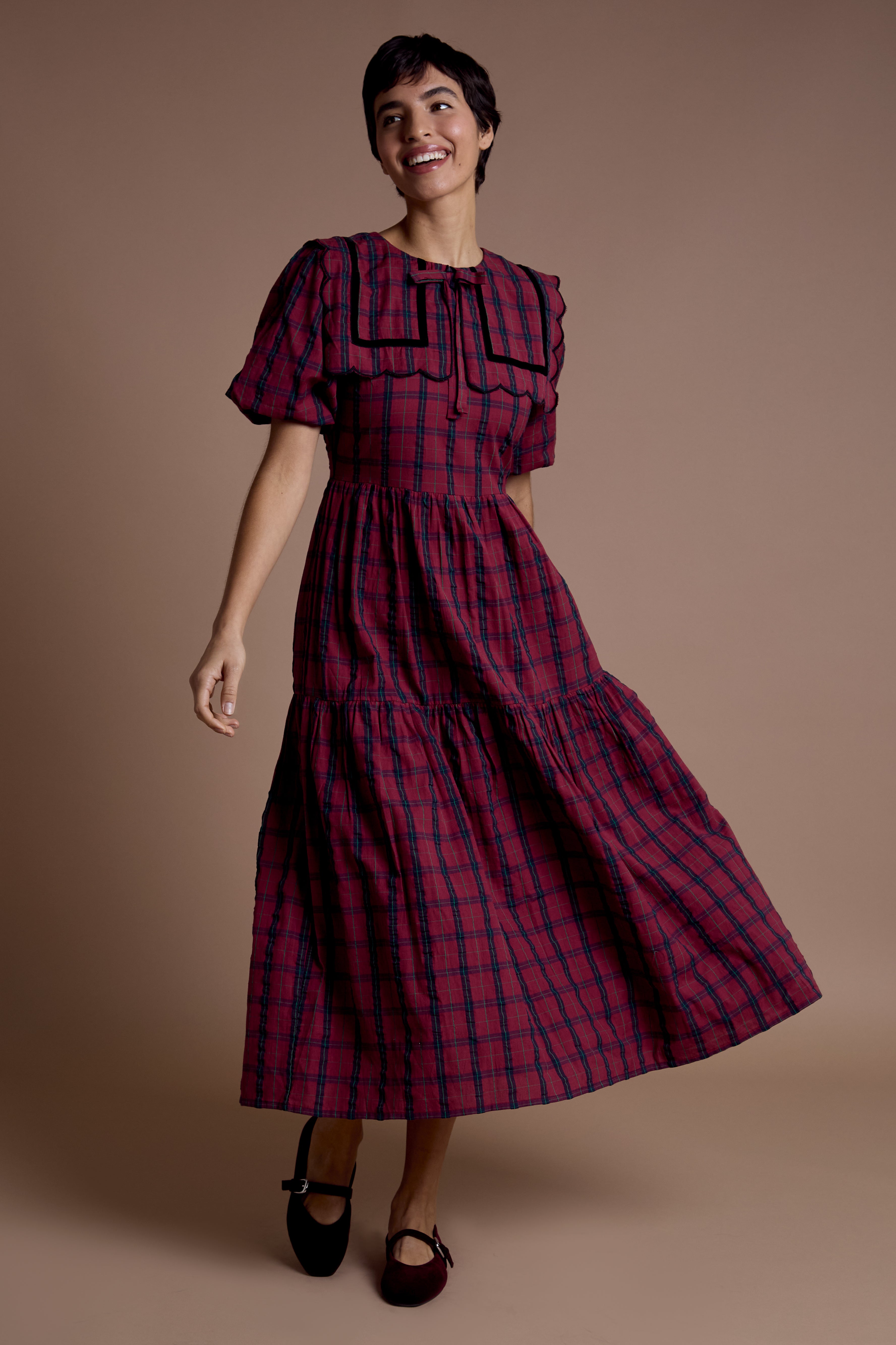 Opal Tiered Midaxi Dress