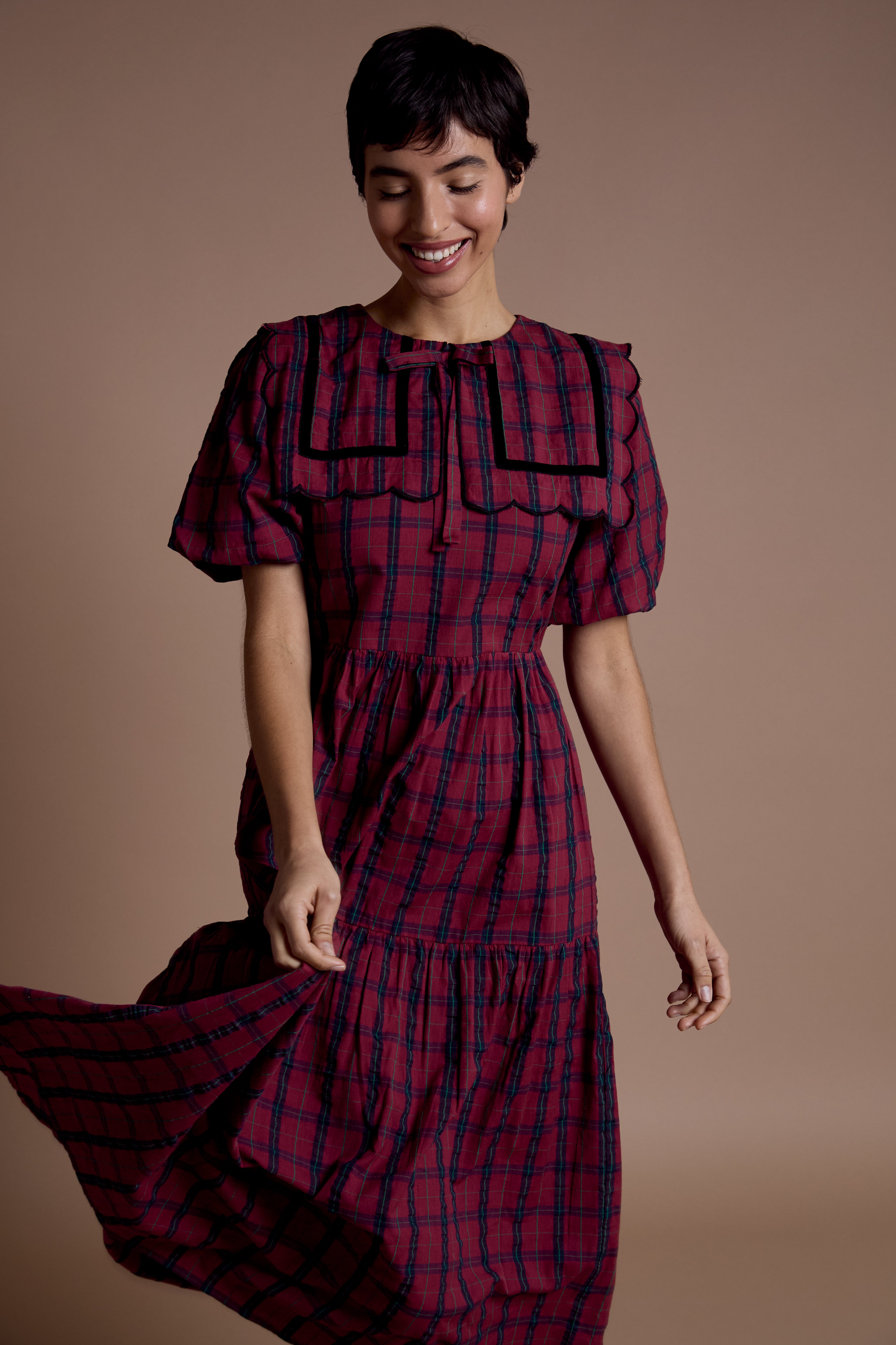 Opal Tiered Midaxi Dress