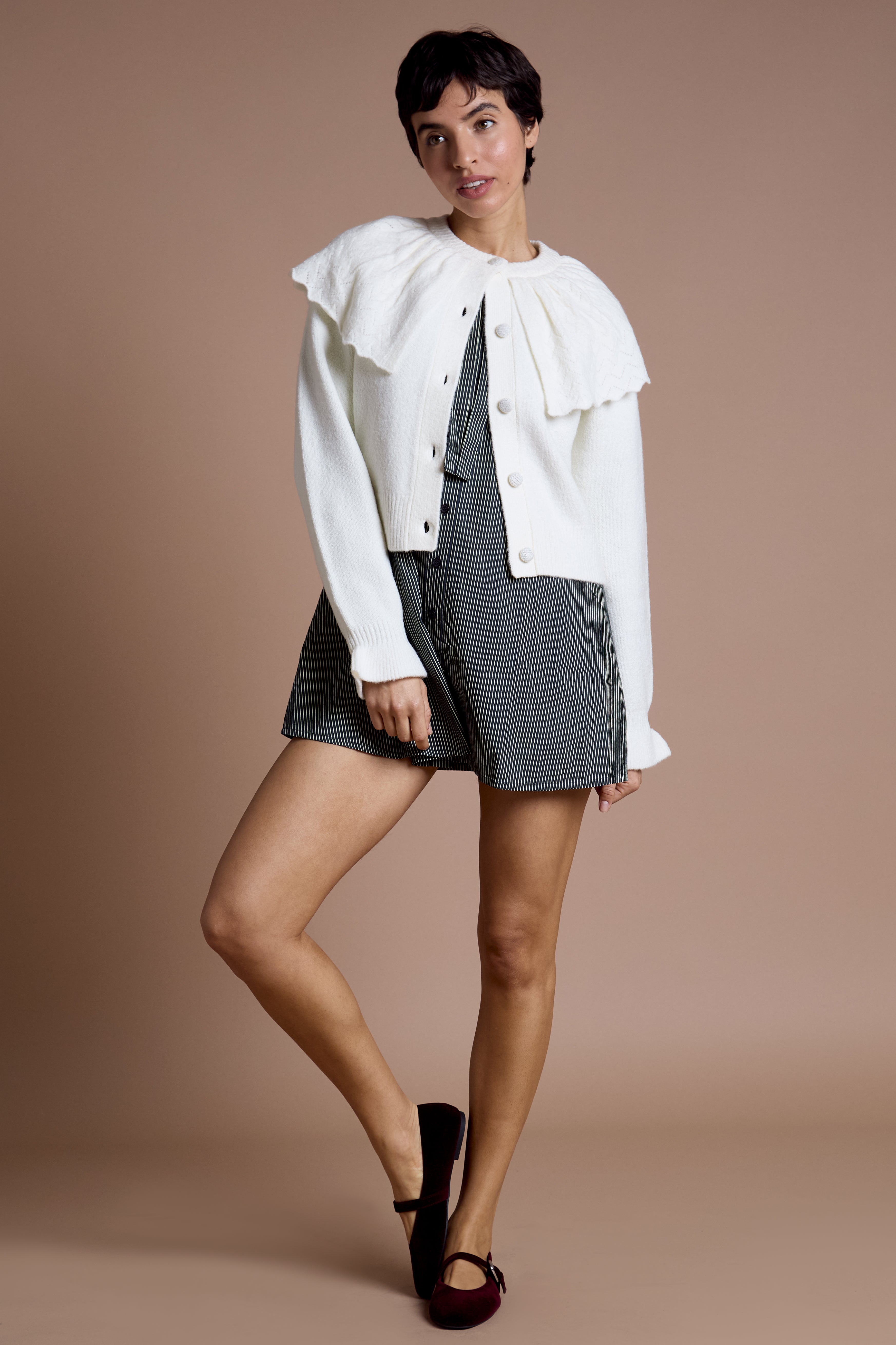 Juliette Cape Detail Cardigan