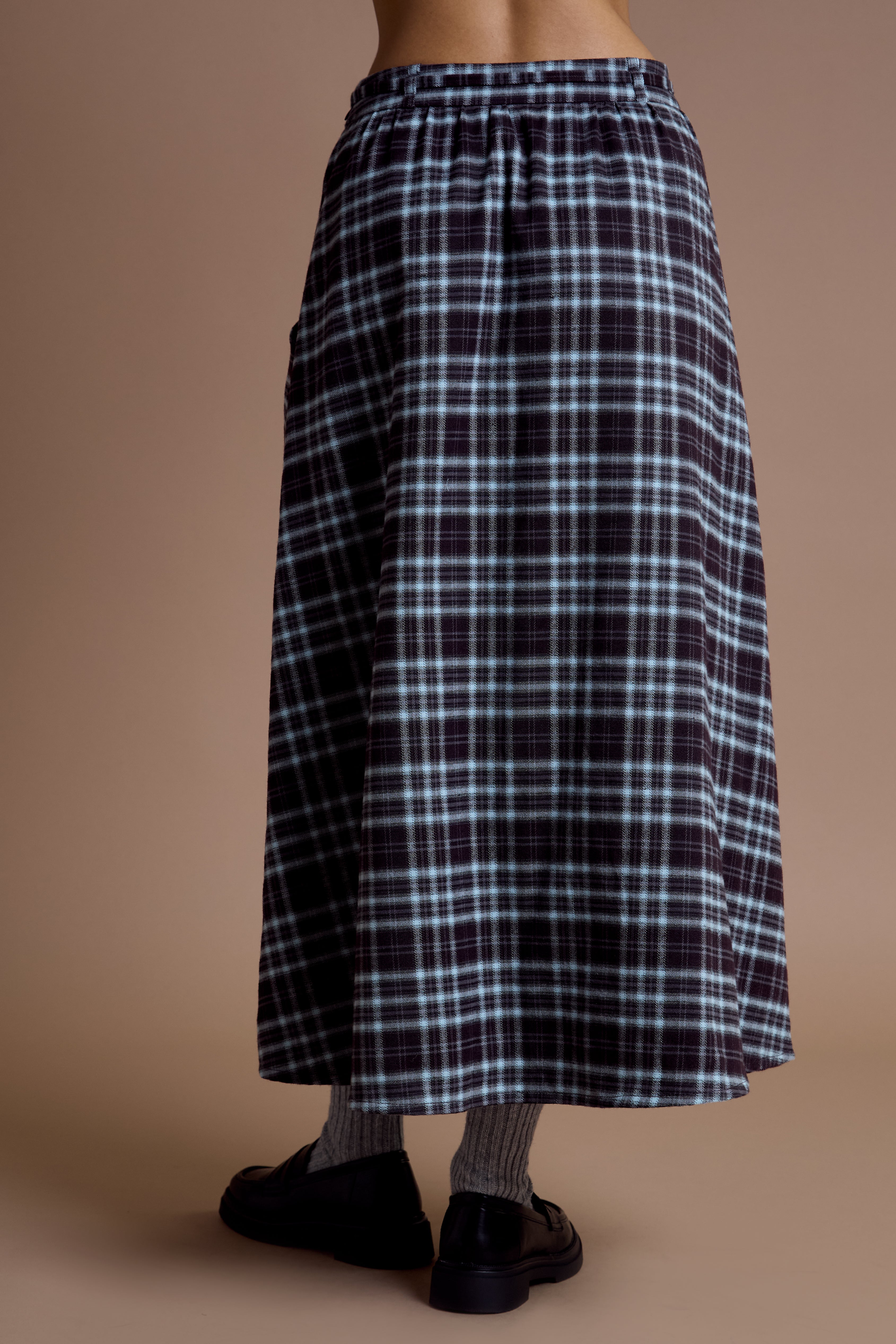 Lula Midaxi Tartan Skirt