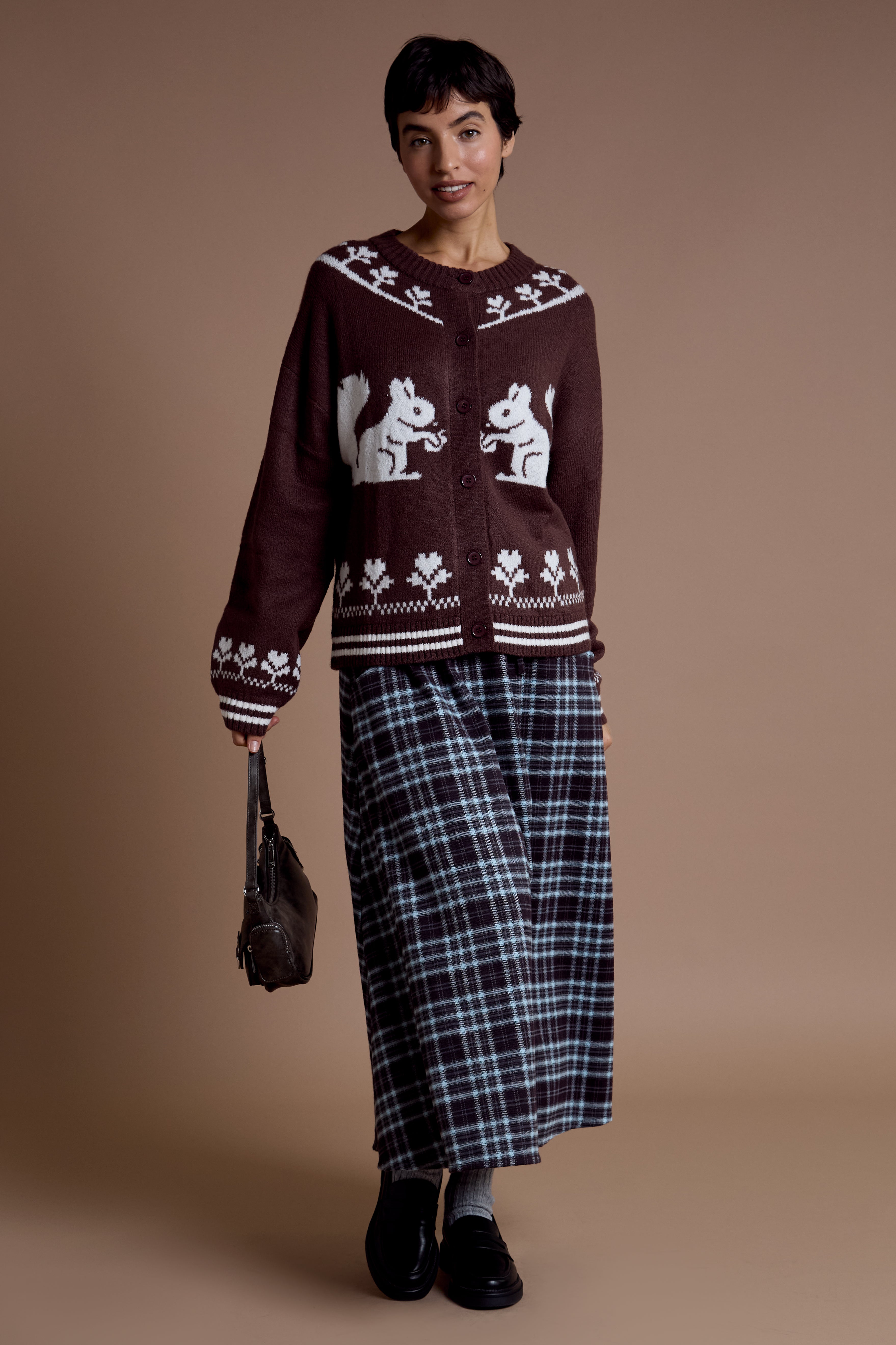 Lula Midaxi Tartan Skirt