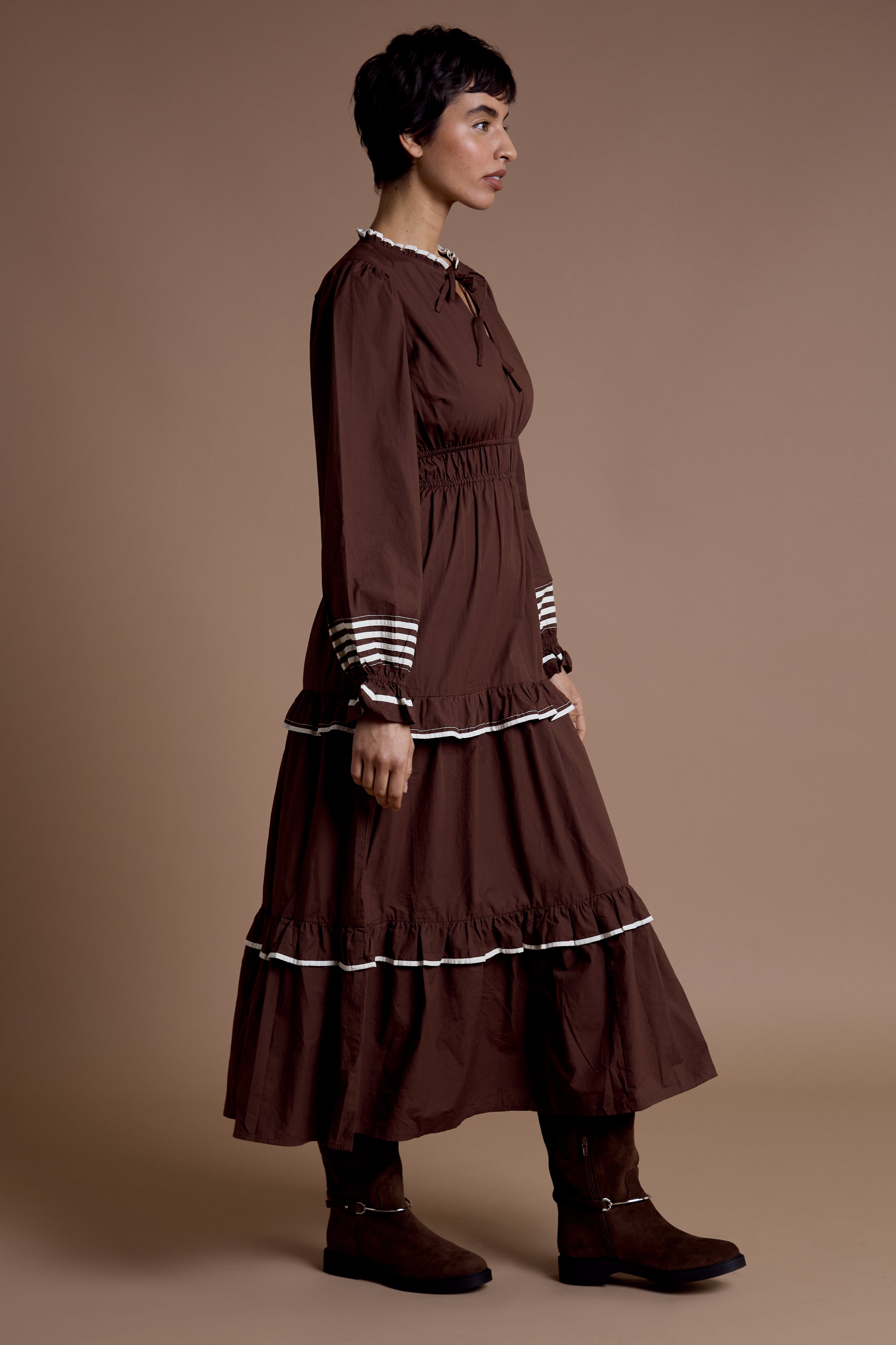 Minnie Midaxi Tiered Dress