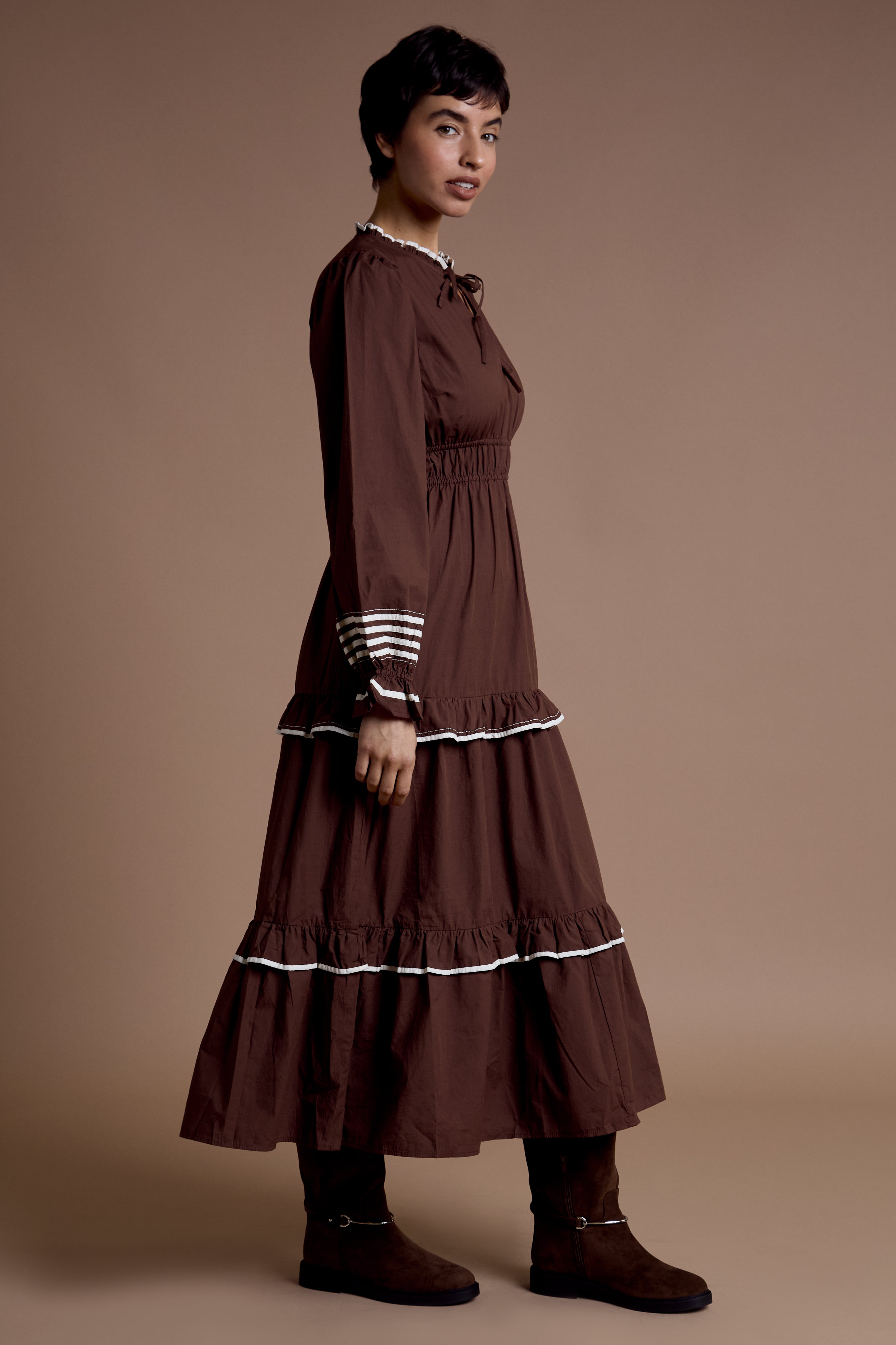 Minnie Midaxi Tiered Dress