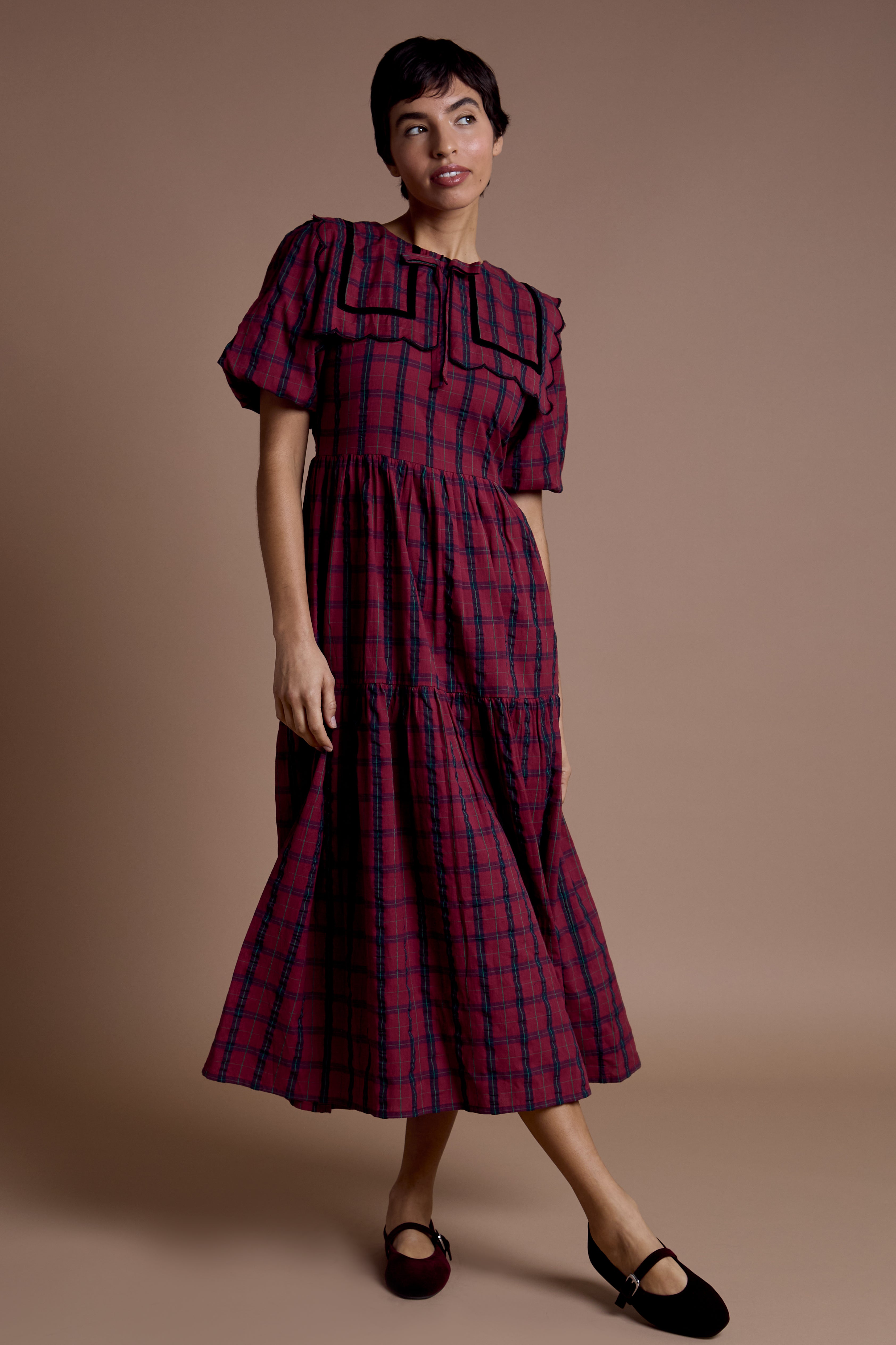 Opal Tiered Midaxi Dress