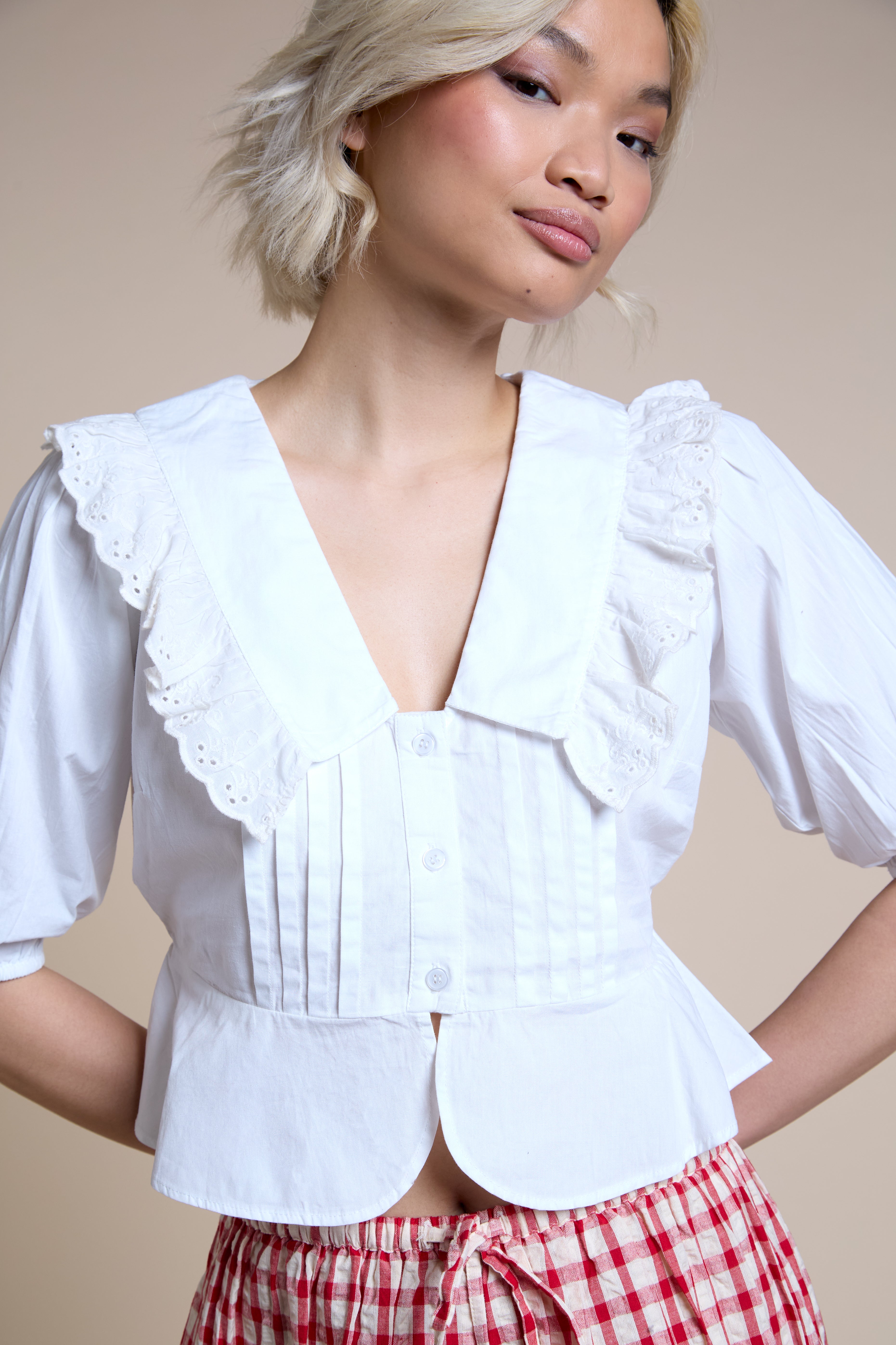 Romy Ruffle Blouse