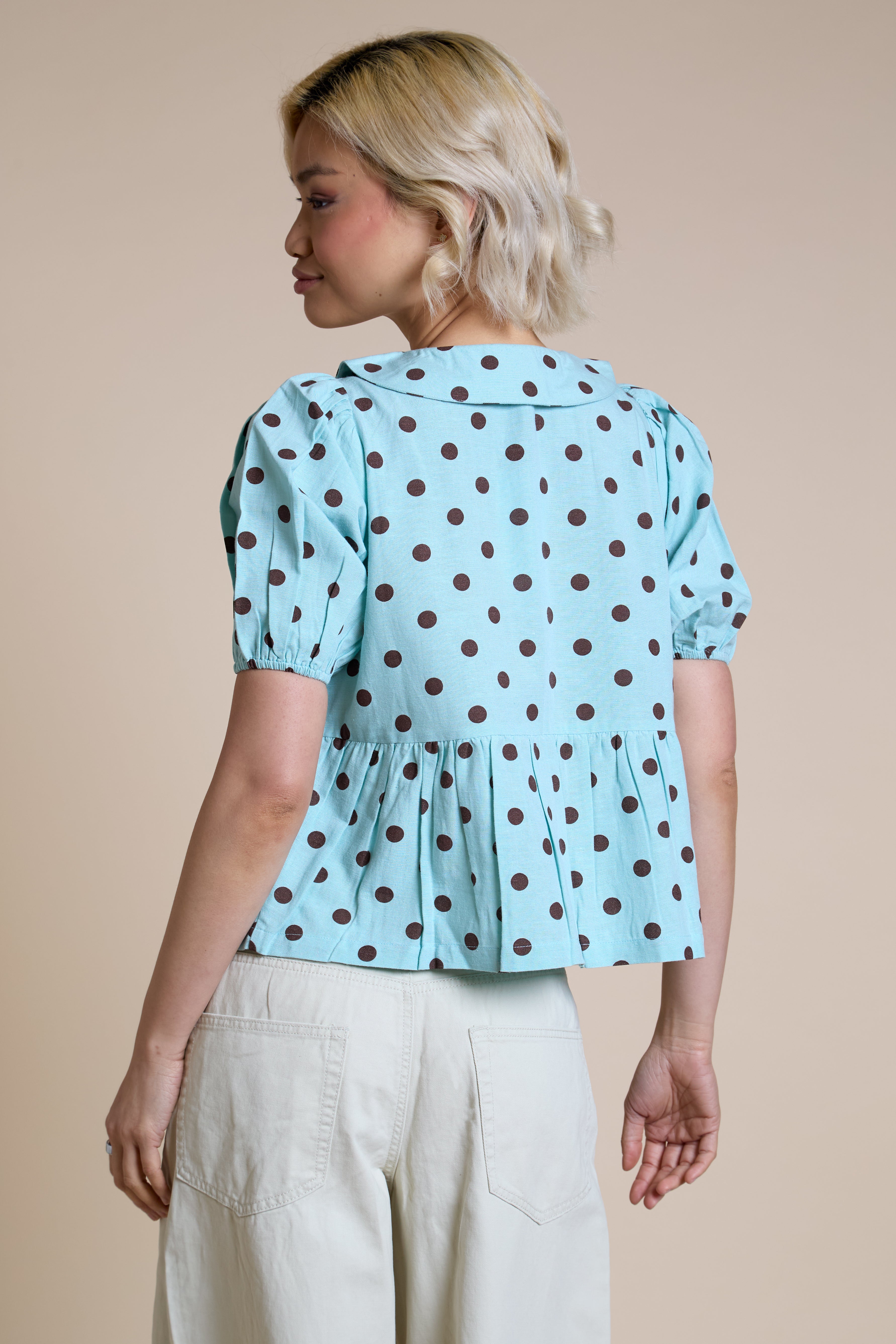 Posie Polka Dot Blouse