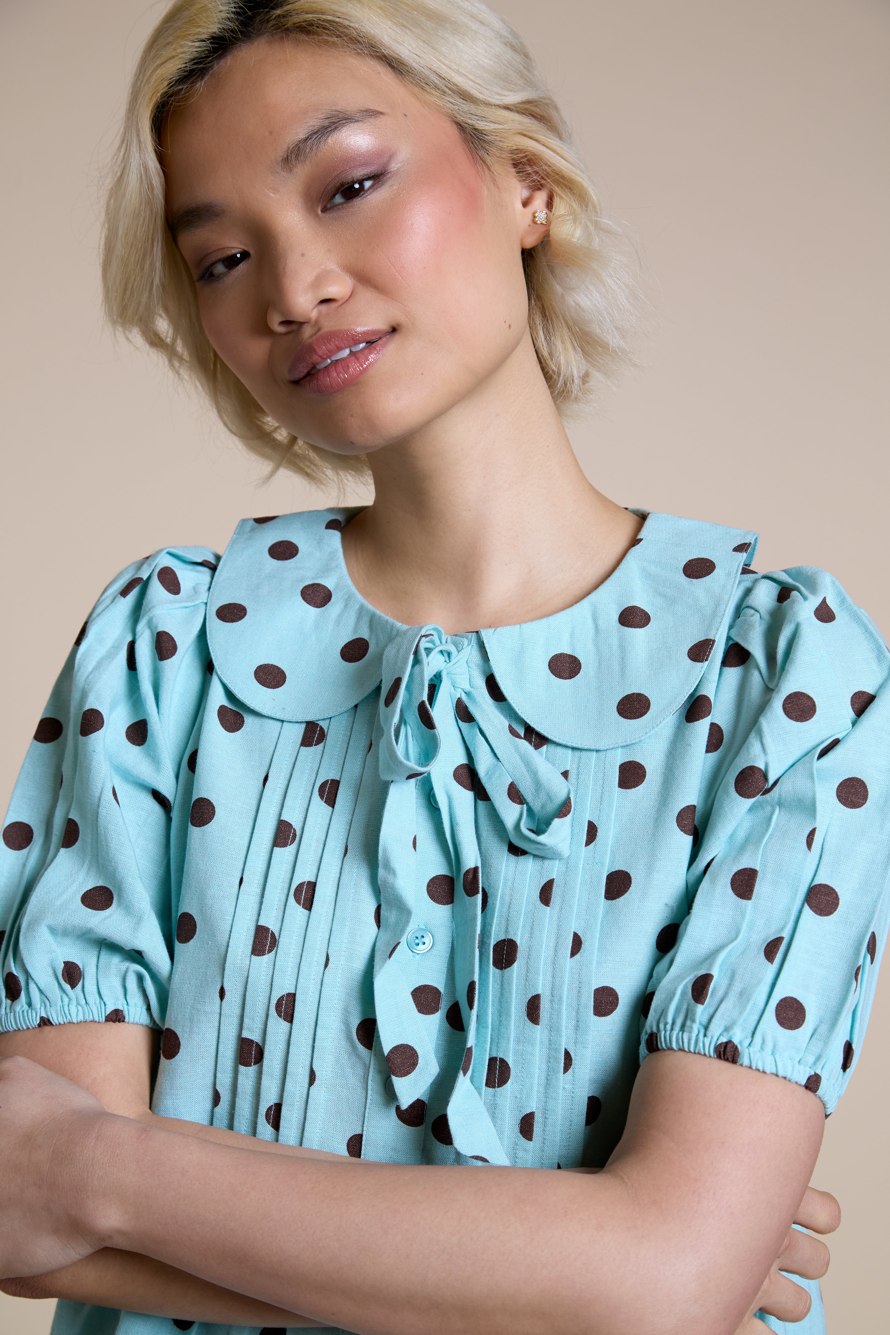 Posie Polka Dot Blouse