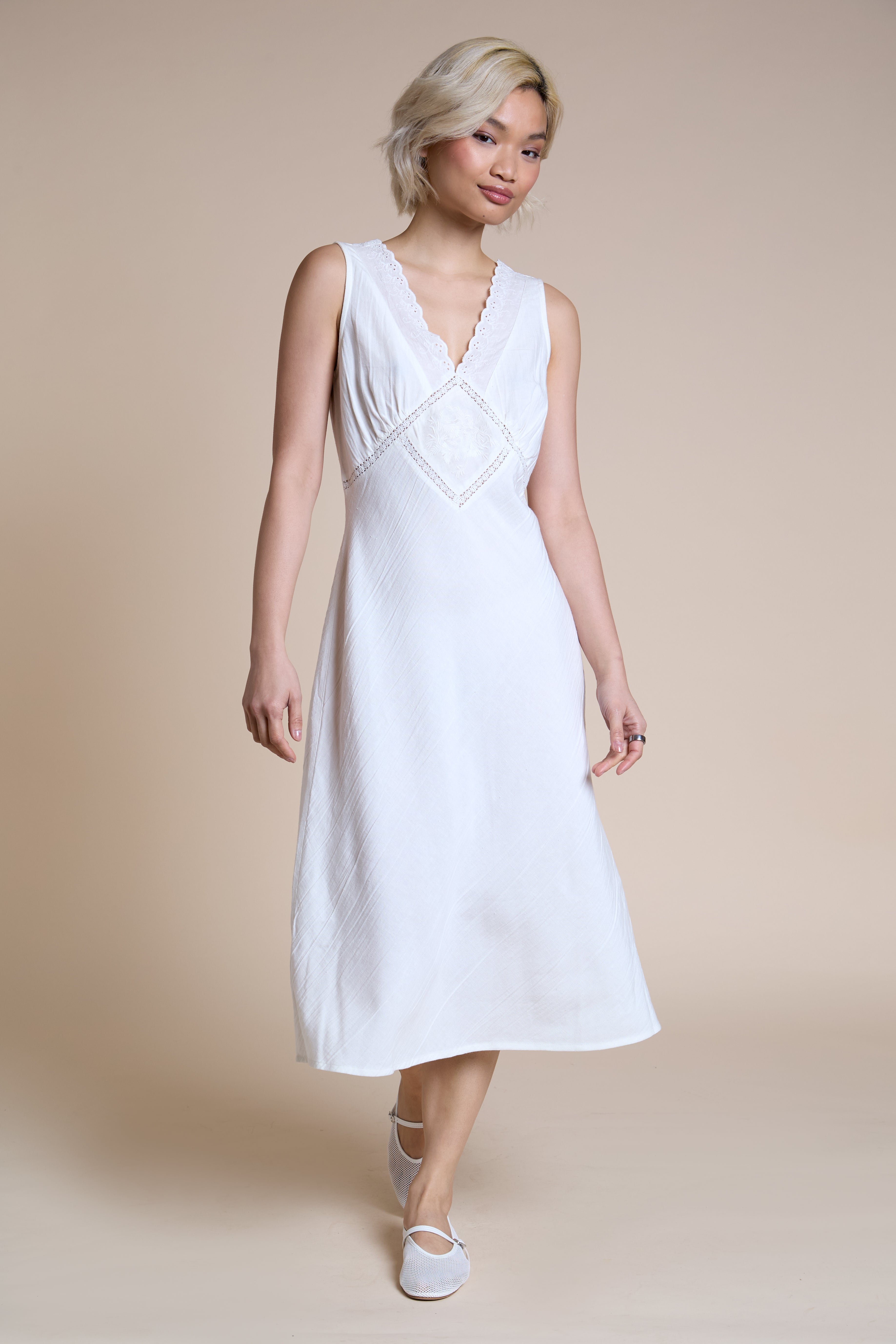 Elodie Lace Detail Dress