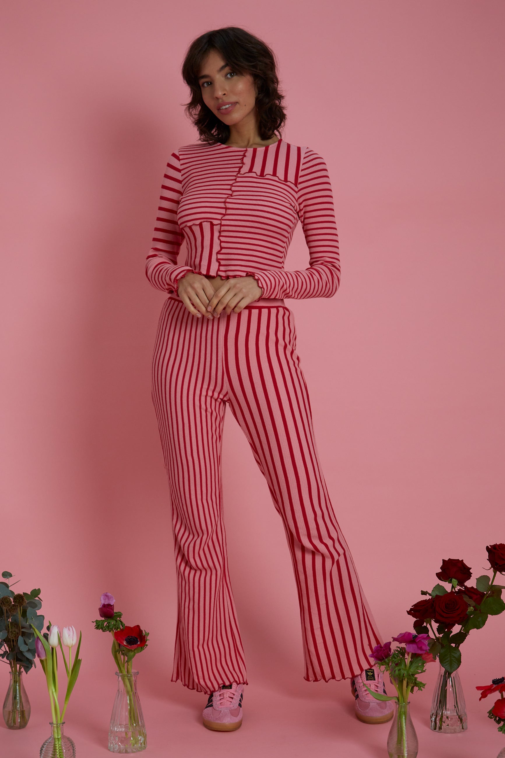 Hallie Stripe Jersey Top