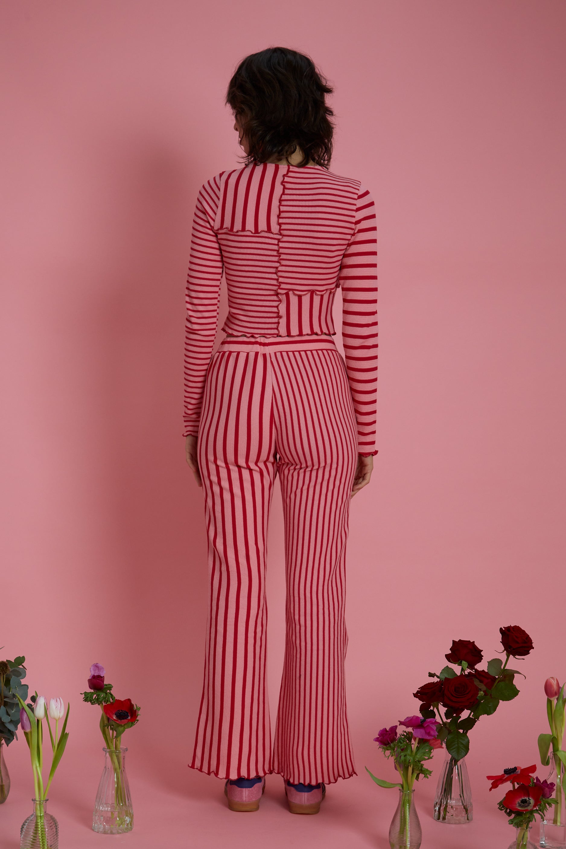 Hallie Stripe Jersey Top