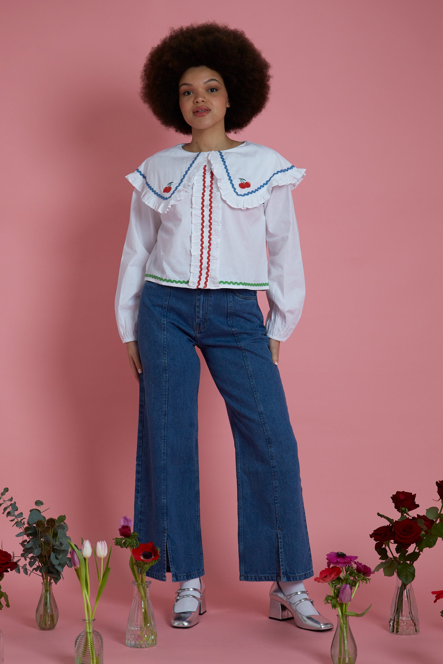 Gracie Prairie Blouse - Plus