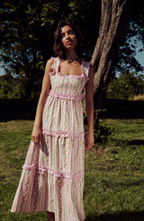 Clementine Midaxi Dress - Pink