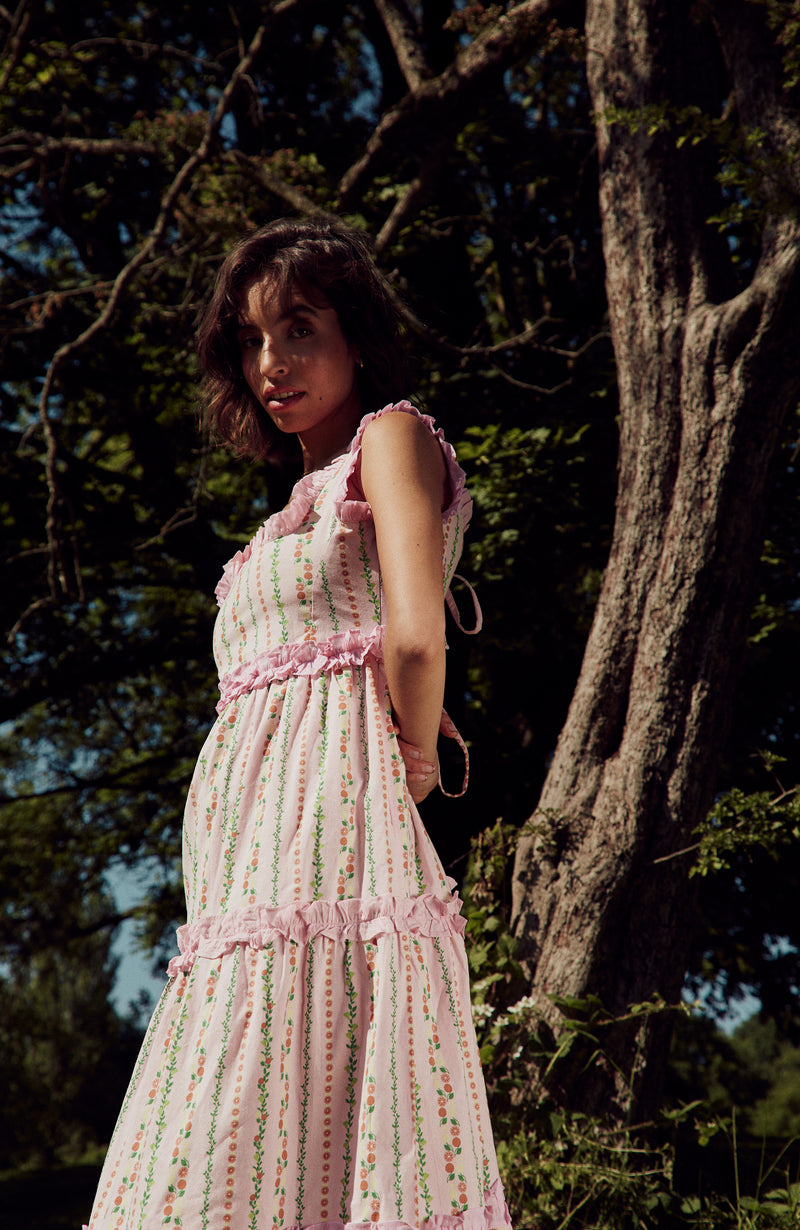 Rose pink summer clearance dress