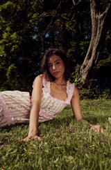 Clementine Midaxi Dress - Pink