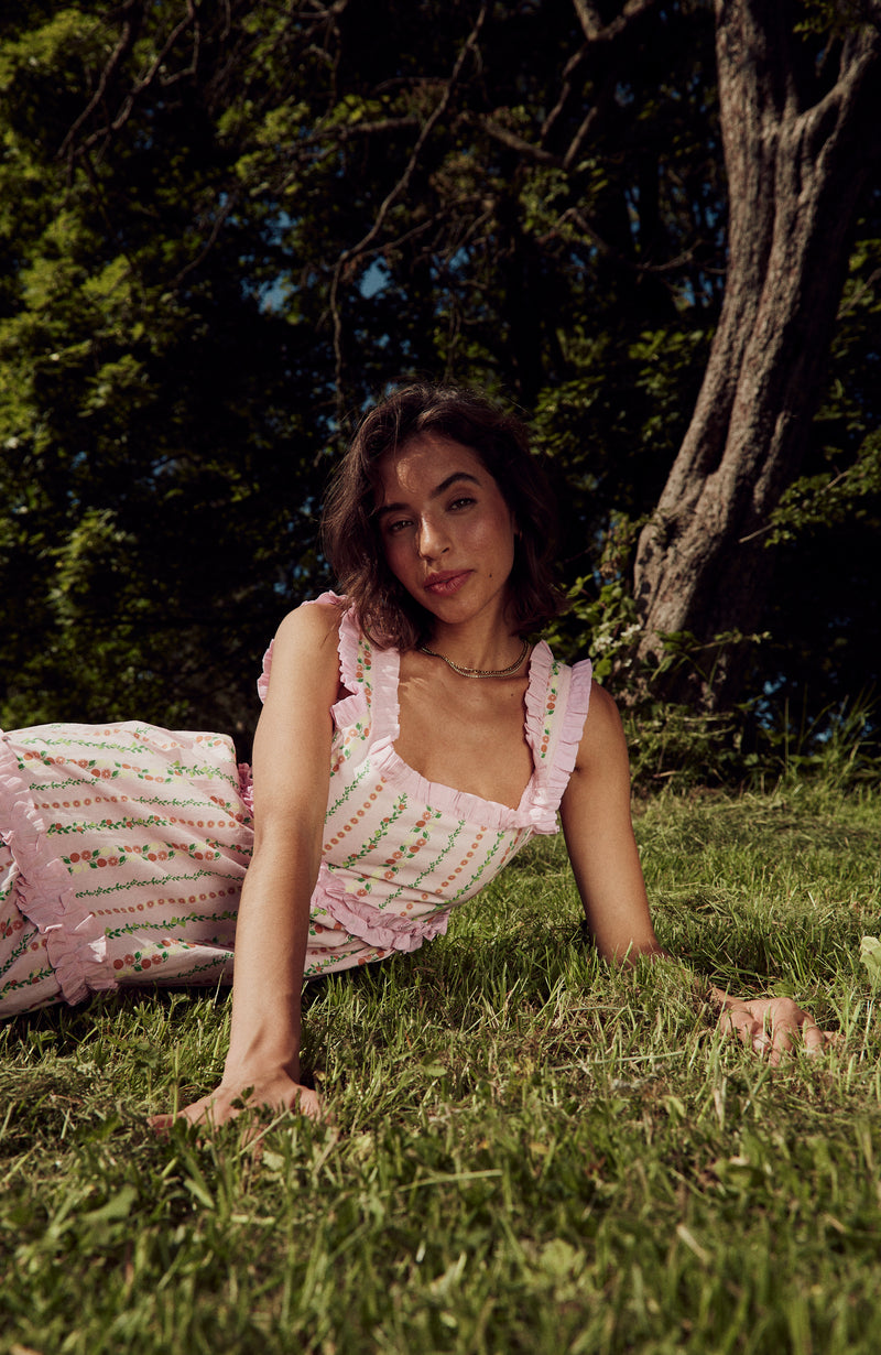 Clementine Midaxi Dress - Pink