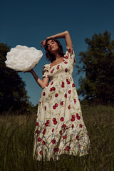 Augustine Midaxi Dress - Cream