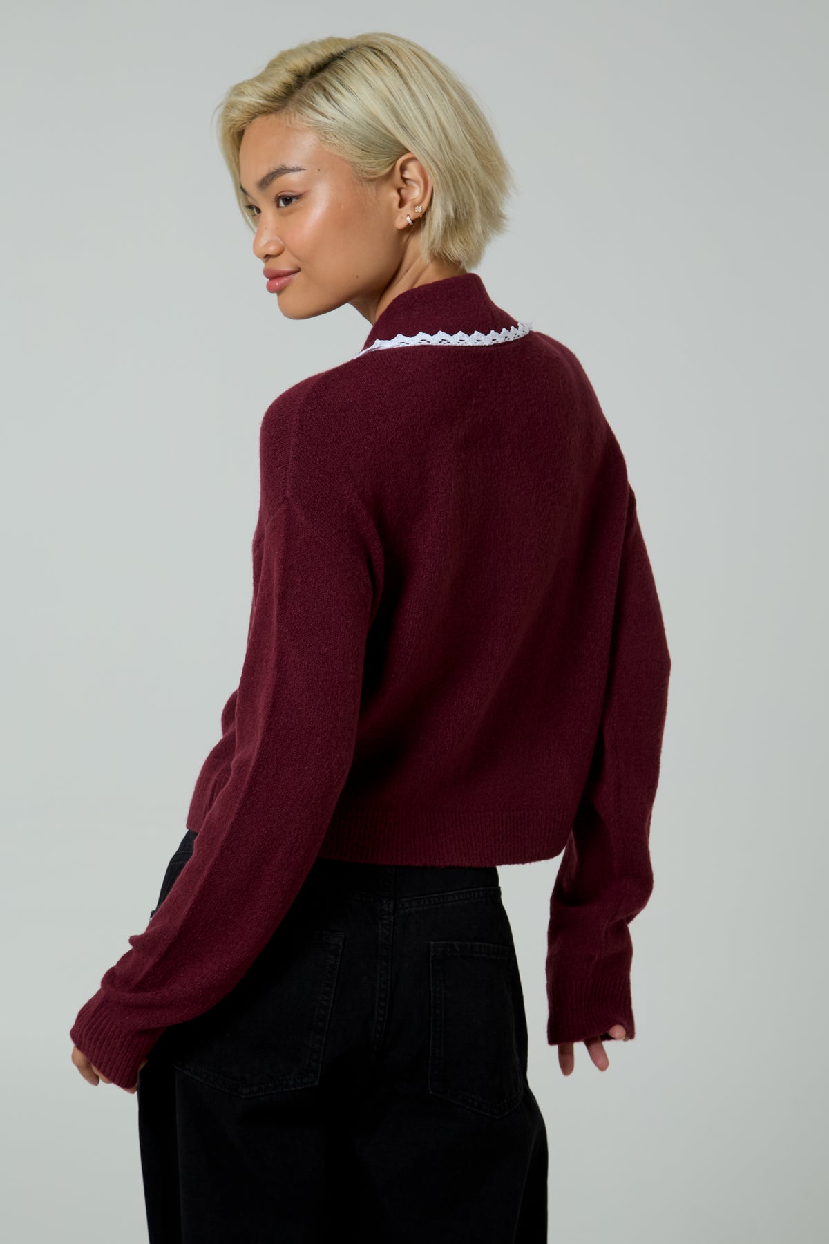 Lenora Neck Tie Cardigan