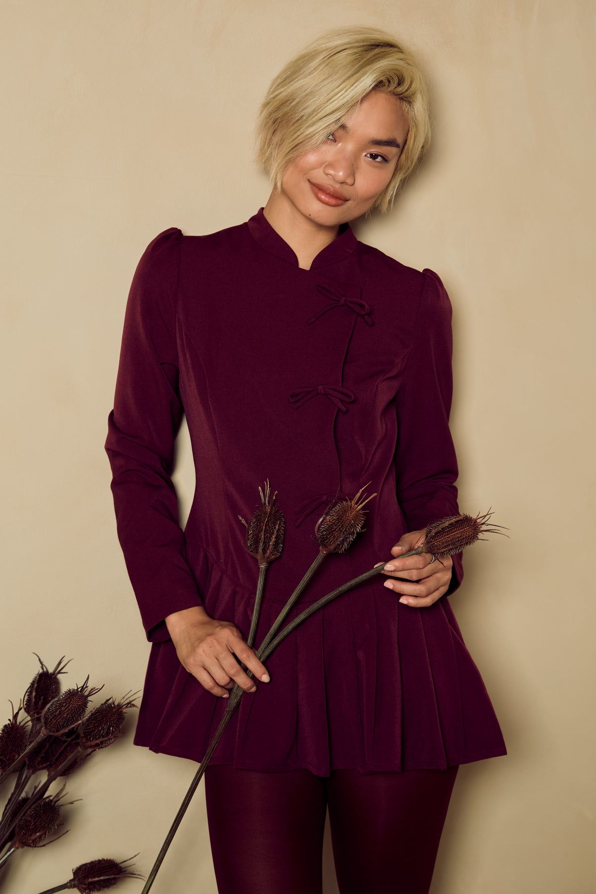 Paloma Tie Mini Dress