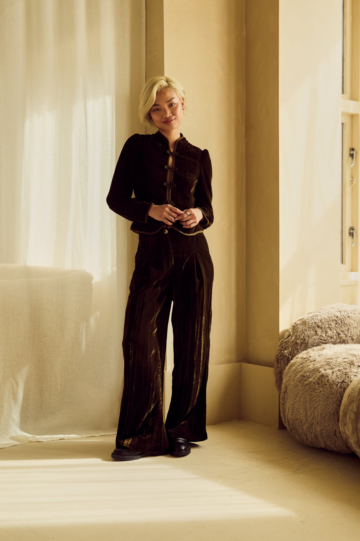 Odette Velvet Trousers