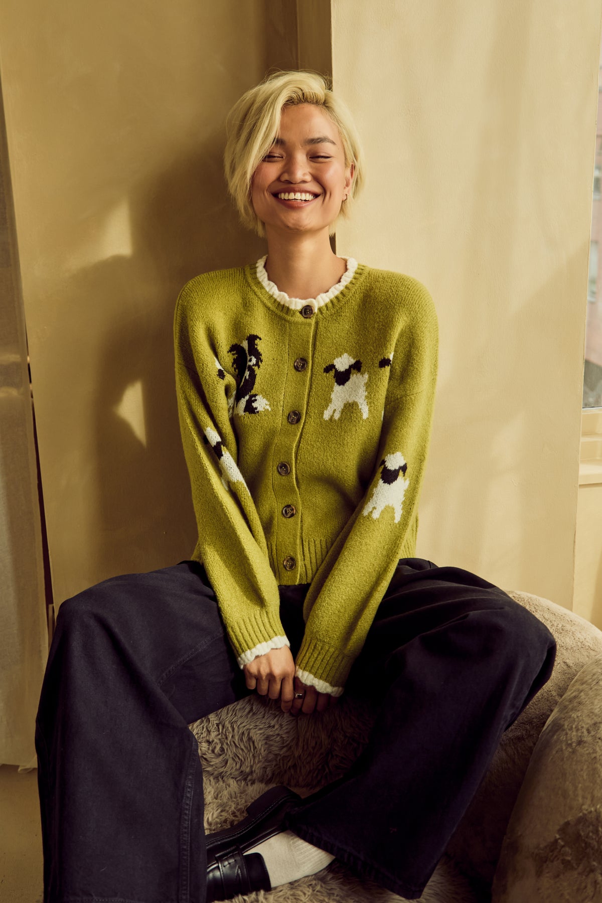 Barbara Sheep Cardigan