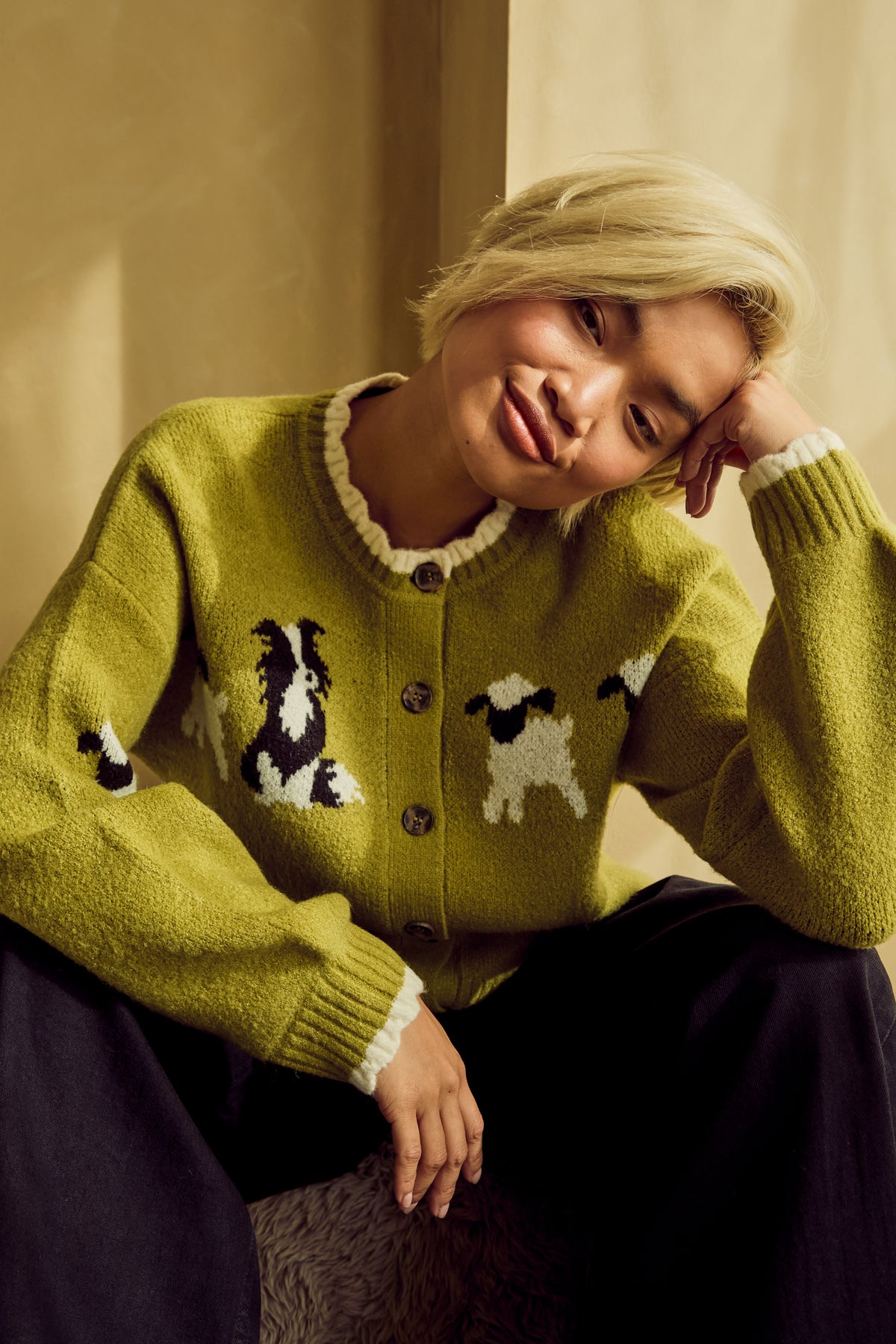 Barbara Sheep Cardigan
