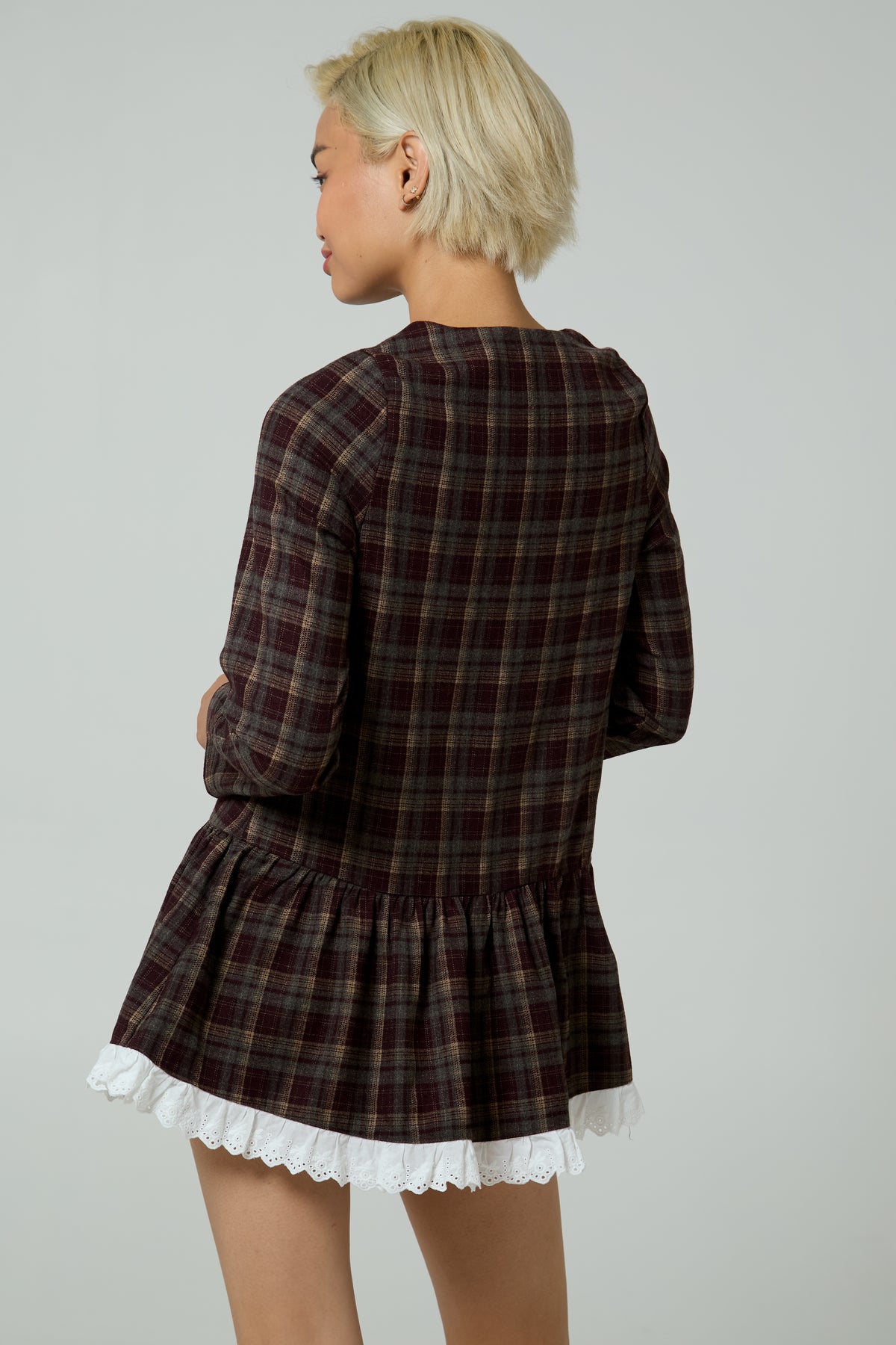 Ophelia Check Dress