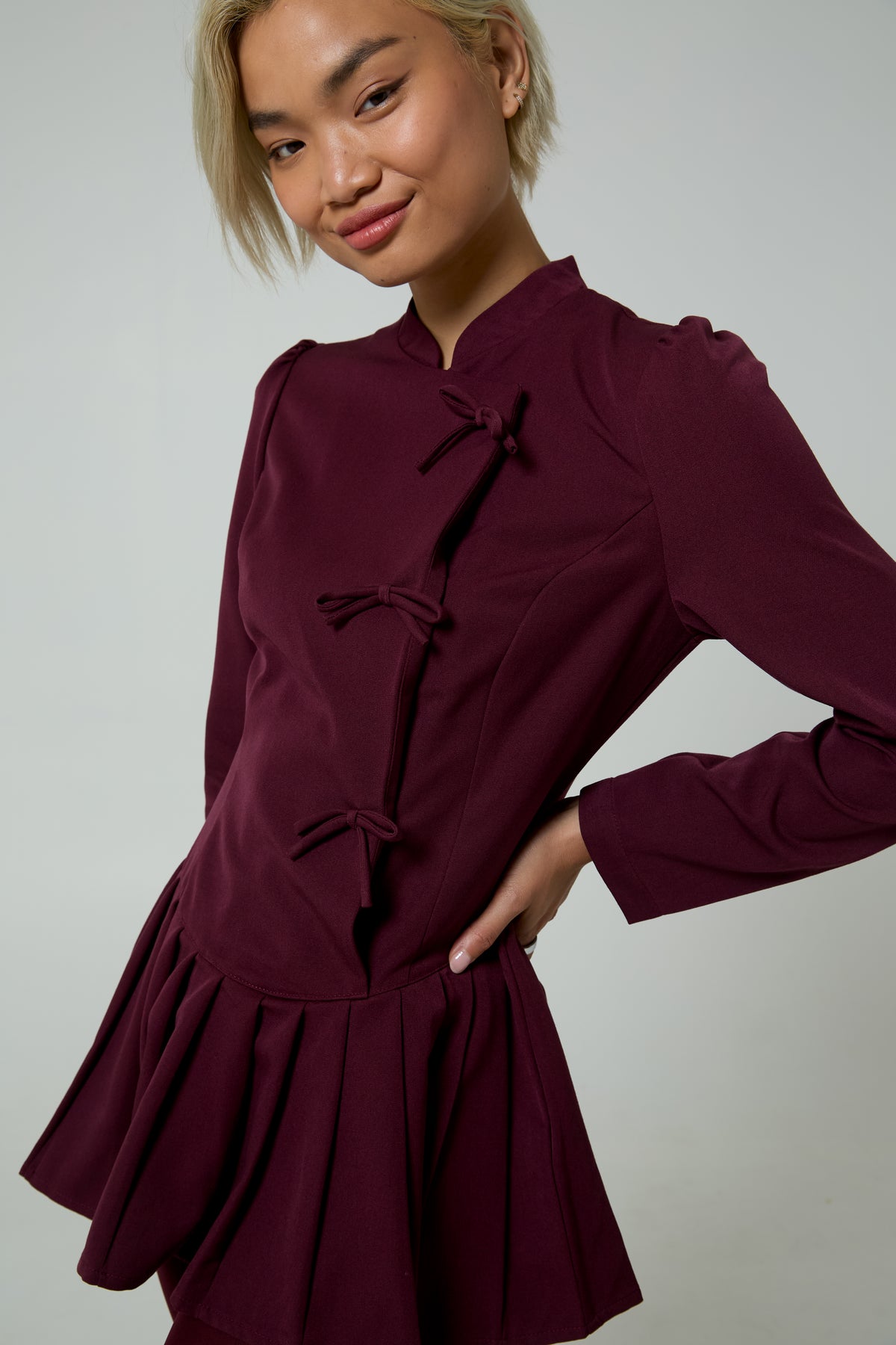 Paloma Tie Mini Dress