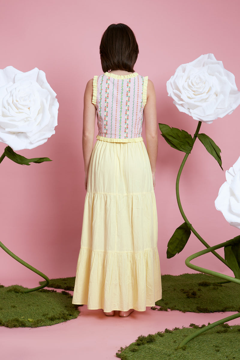 Clementine Corset Top - Pink