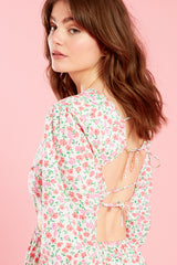 Simone Midaxi Smock Dress - White