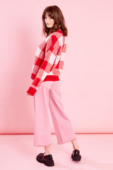 Jessie Check Jumper - Curve