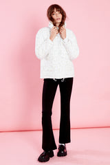 Frankie Floral Puffer Jacket - Curve