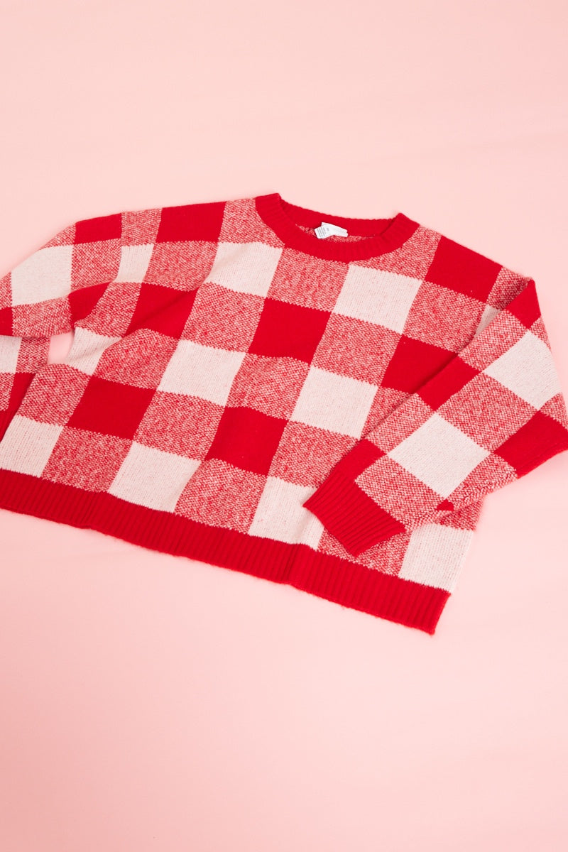 Jessie Check Jumper - Curve